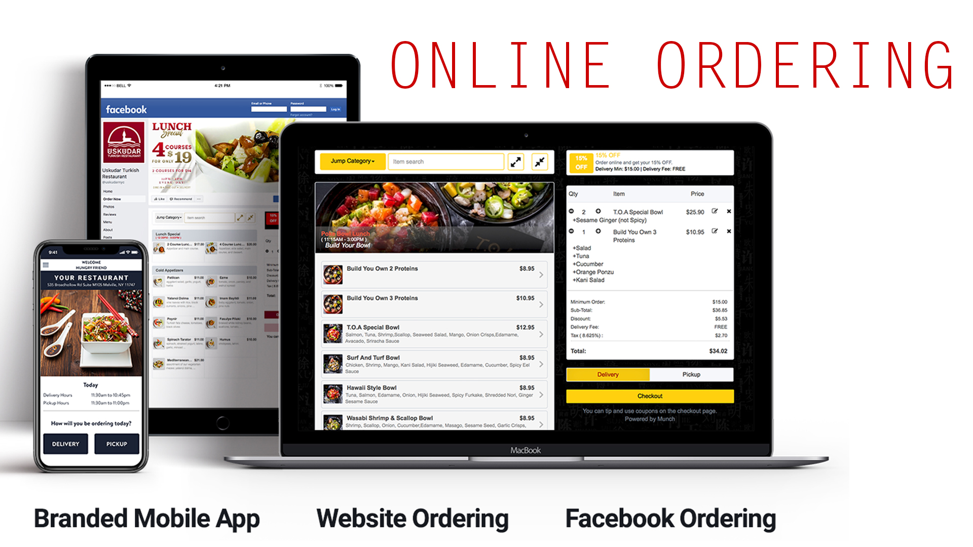 Online Ordering